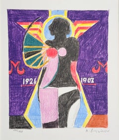 Lithographie-Aktdrucke