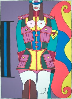 Richard Lindner-Changing Sexuality (3 de 3)-46" x 34" - Serigraphie - Pop Art