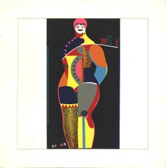 Richard Lindner „Fun City from Multiples“ 1968 – Serigrafie