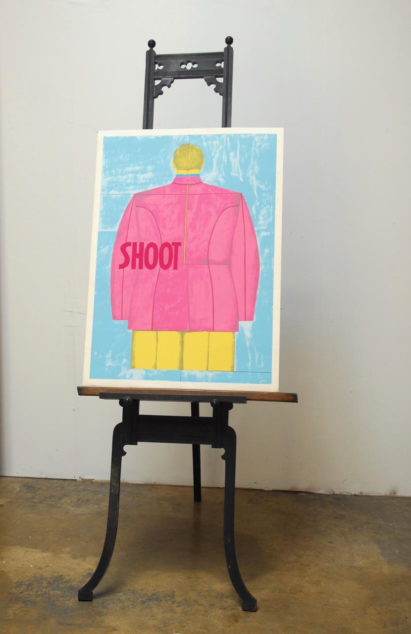 Shoot „Rücken“ Lithographie im Angebot 8