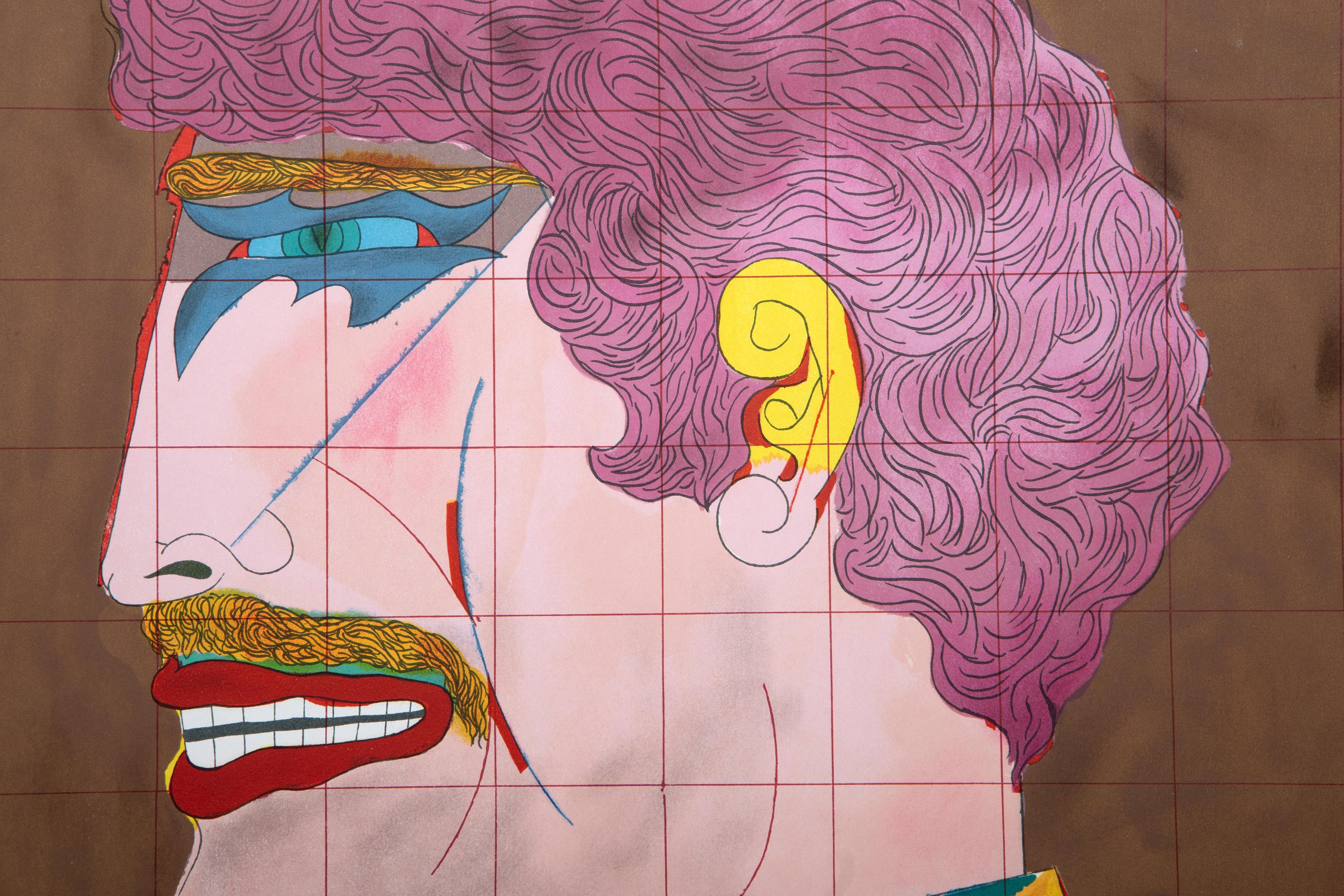 Affiche d'exposition de la Shorewood Atelier Gallery, affiche Pop Art de Richard Lindner en vente 1