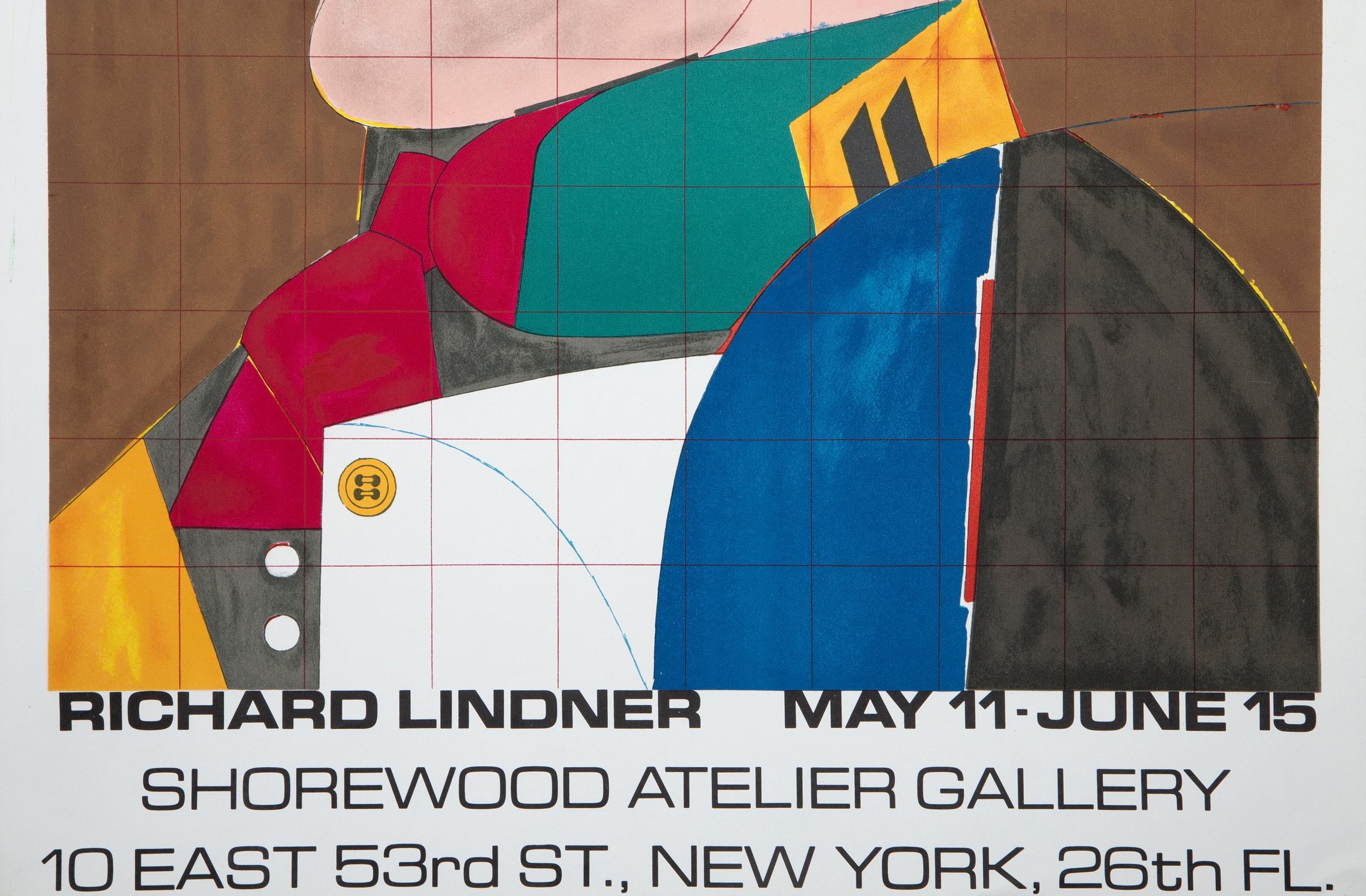 Affiche d'exposition de la Shorewood Atelier Gallery, affiche Pop Art de Richard Lindner en vente 3