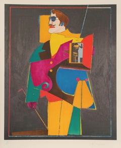 Le cœur, lithographie Pop Art de Richard Lindner