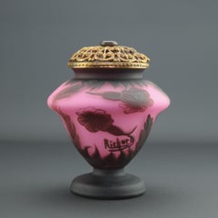 Richard Loetz Cameo glass vase/night light C1920