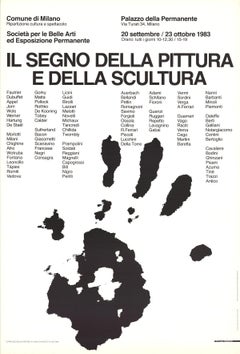 1983 Nach Richard Long 'Il Segno Della Pittura E Della Scultura' Schwarz-Weiß