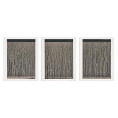 Richard Long, River Avon Mud Drawings - 3 Signed Prints, Land Art