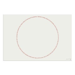 Richard Long, Due opere del Sahara - Set di 1 litografia Grano e 1 serigrafia