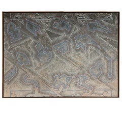 Large Scale Painting on Canvas by Richard Maris Loving 1955