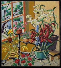 "Locura de invierno" - 2003 Óleo sobre masonita