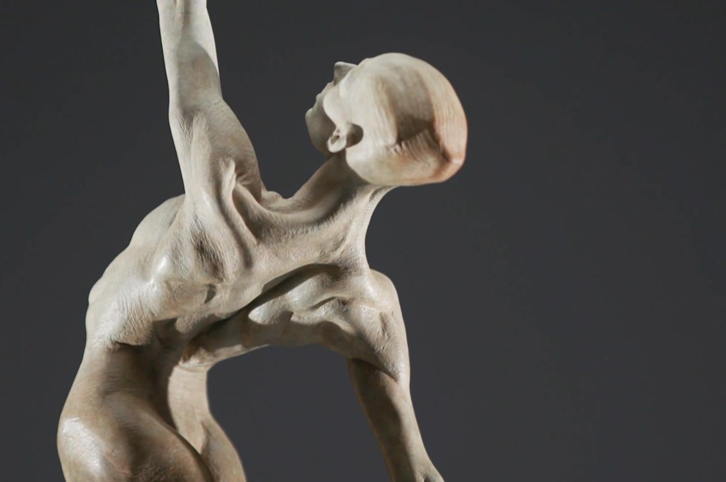 Allonge, Femme, Atelier - Contemporain Sculpture par Richard MacDonald