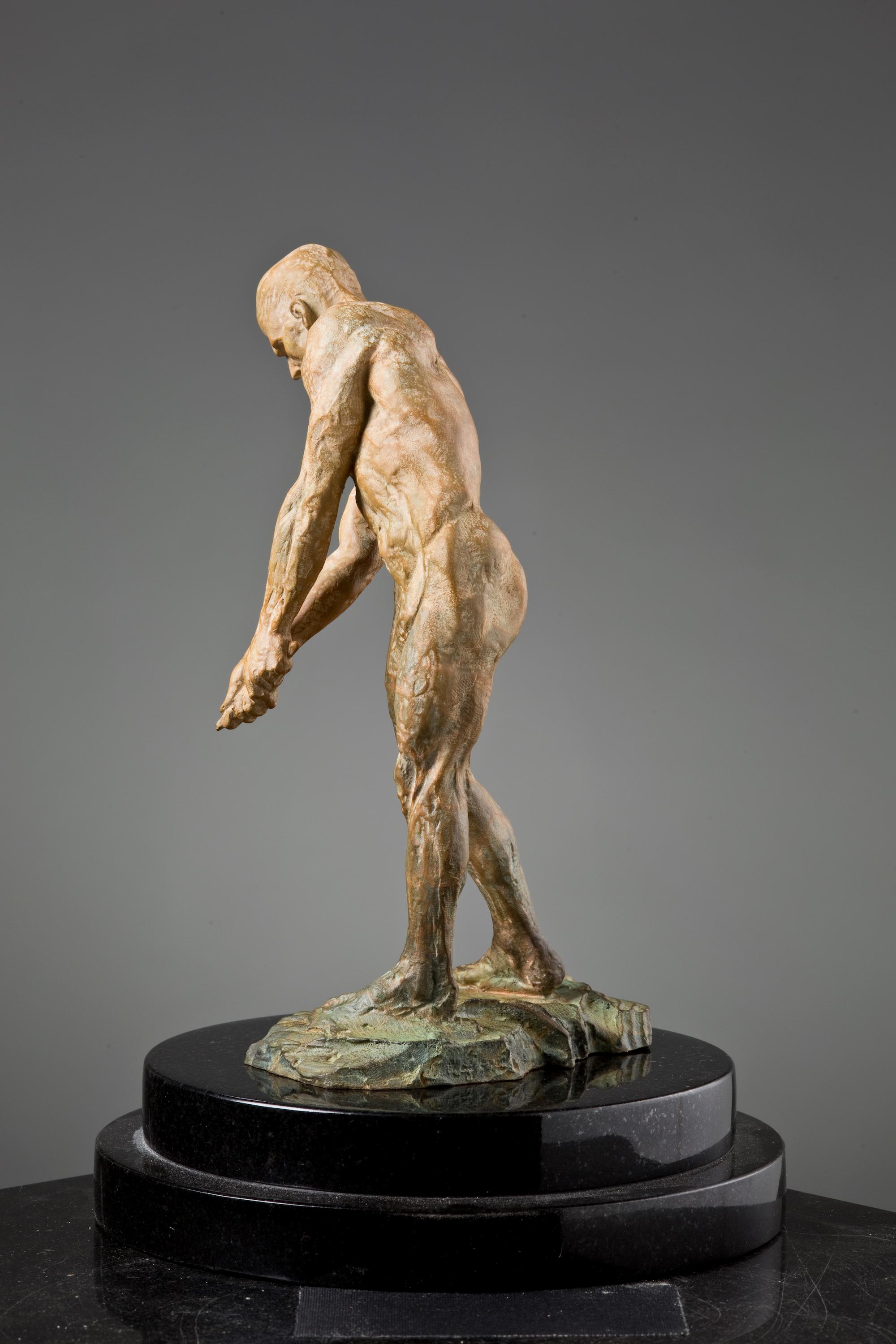 Anatomy of a Golfer III, Atelier - Sculpture by Richard MacDonald