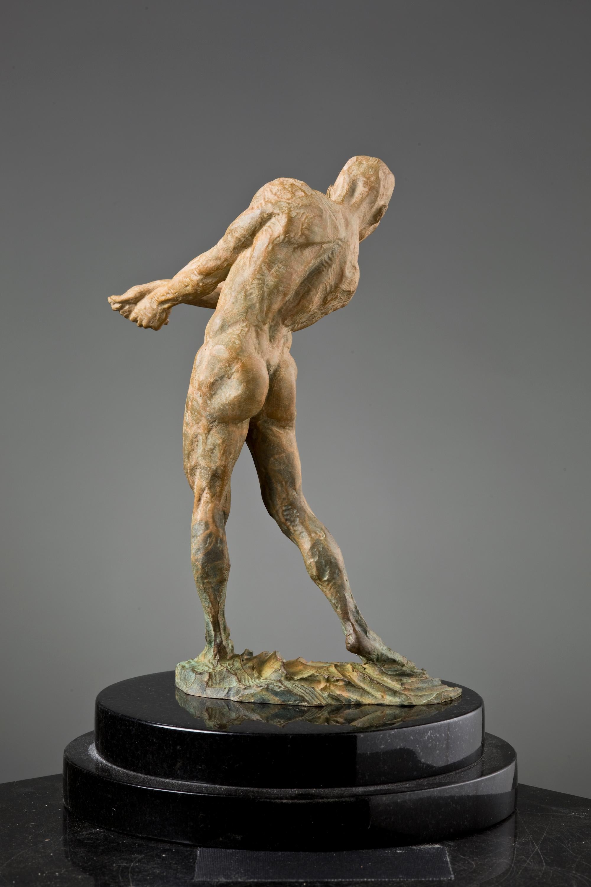 Anatomie eines Golfers IV, Atelier A – Sculpture von Richard MacDonald