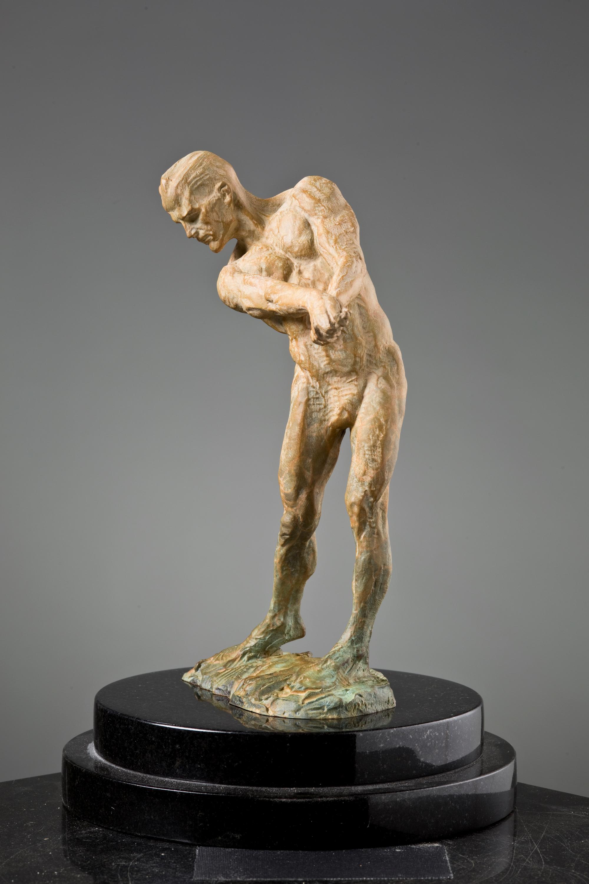 Anatomie eines Golfers IV, Atelier A (Gold), Figurative Sculpture, von Richard MacDonald