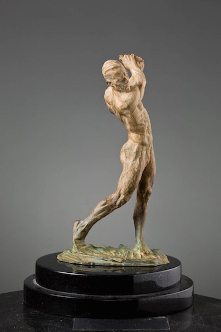 Figurative Sculpture di Richard MacDonald - Anatomia di un golfista V, Atelier A