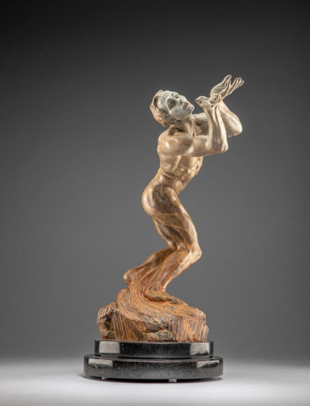 Figurative Sculpture de Richard MacDonald - Mariposa, Atelier A