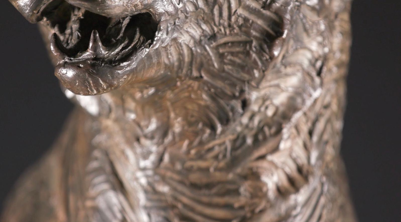 Cheetah Bust, Life Size For Sale 2