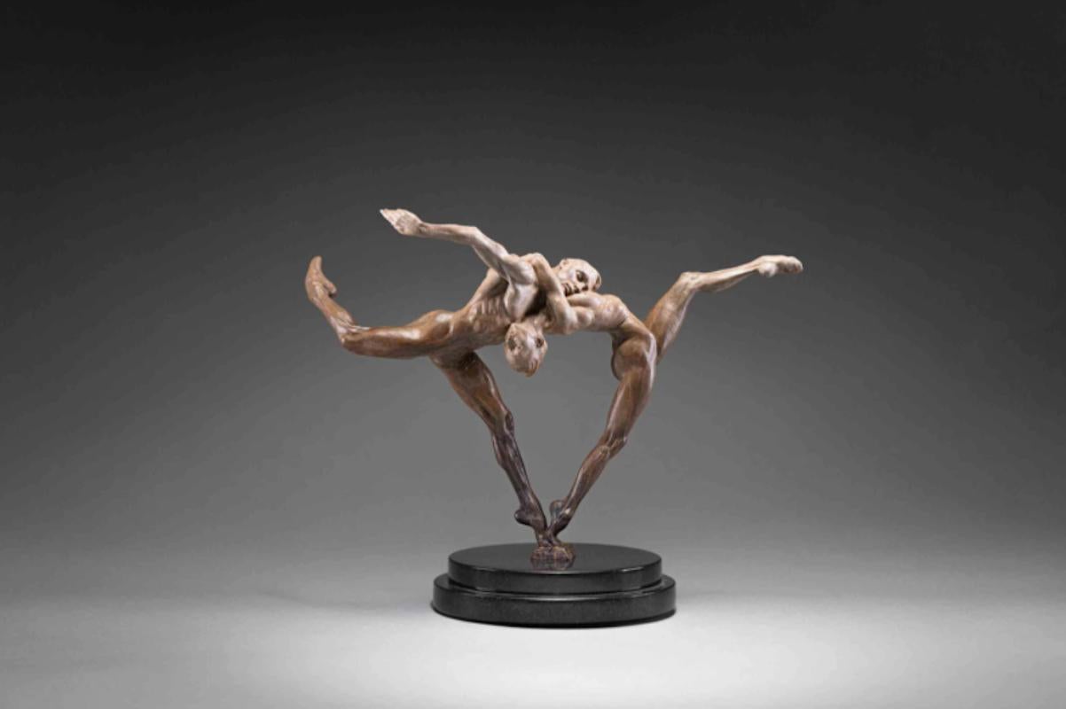 Tanz zu Paradiso, Atelier – Sculpture von Richard MacDonald