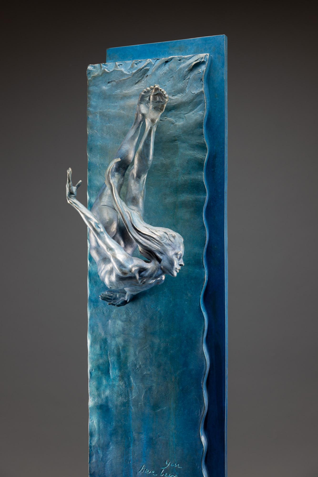 Dancing Waters, Column, Stainless Steel For Sale 1