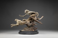 Diana and the Coursing Cheetahs, Atelier