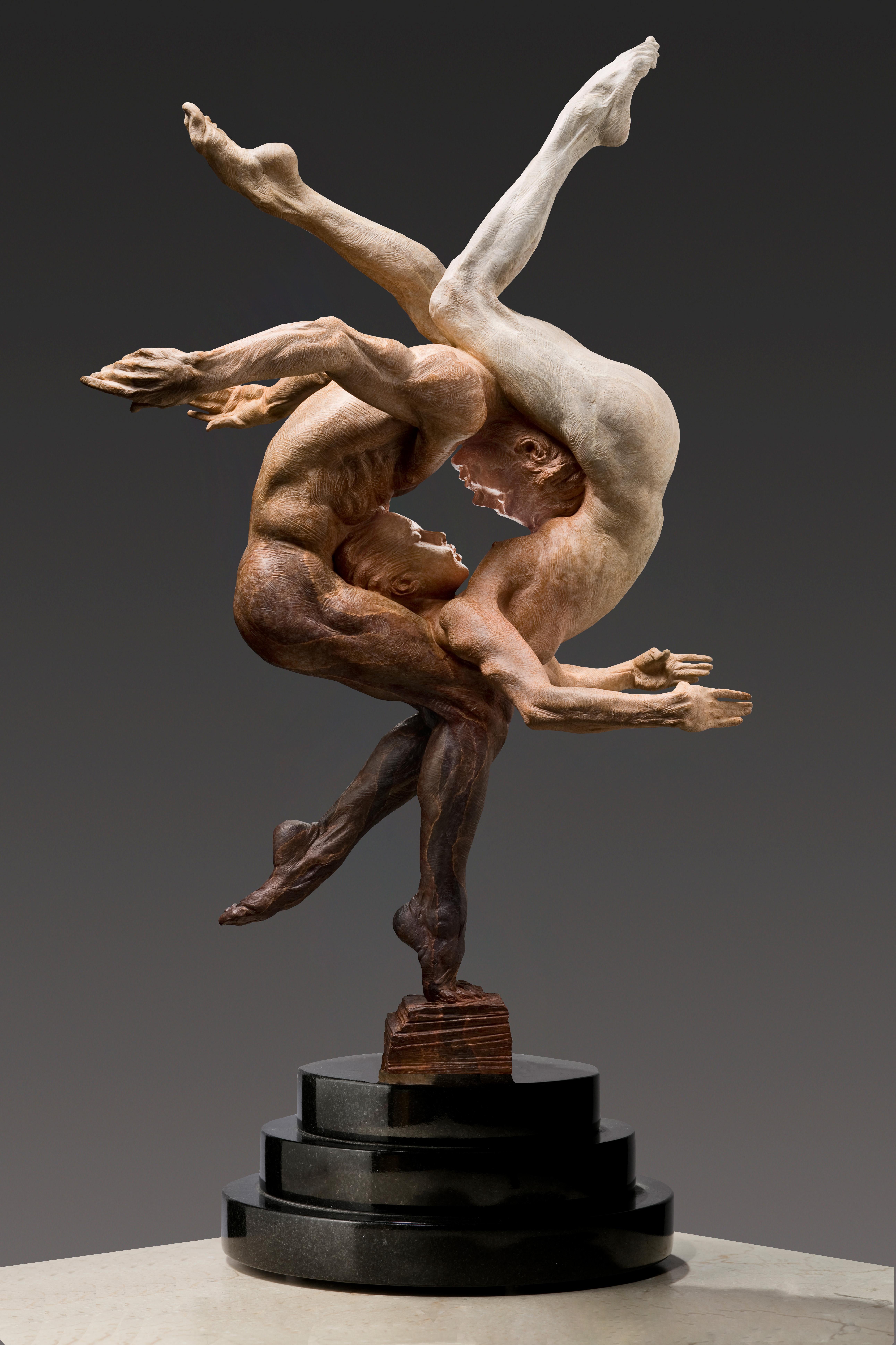 Duality, Atelier Bronze Sculpture, Contemporary, 21st Century, Signed
