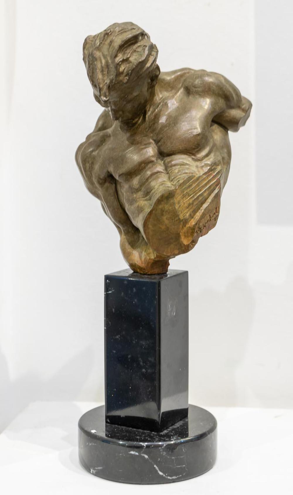 Richard MacDonald Figurative Sculpture – Turnerbüste