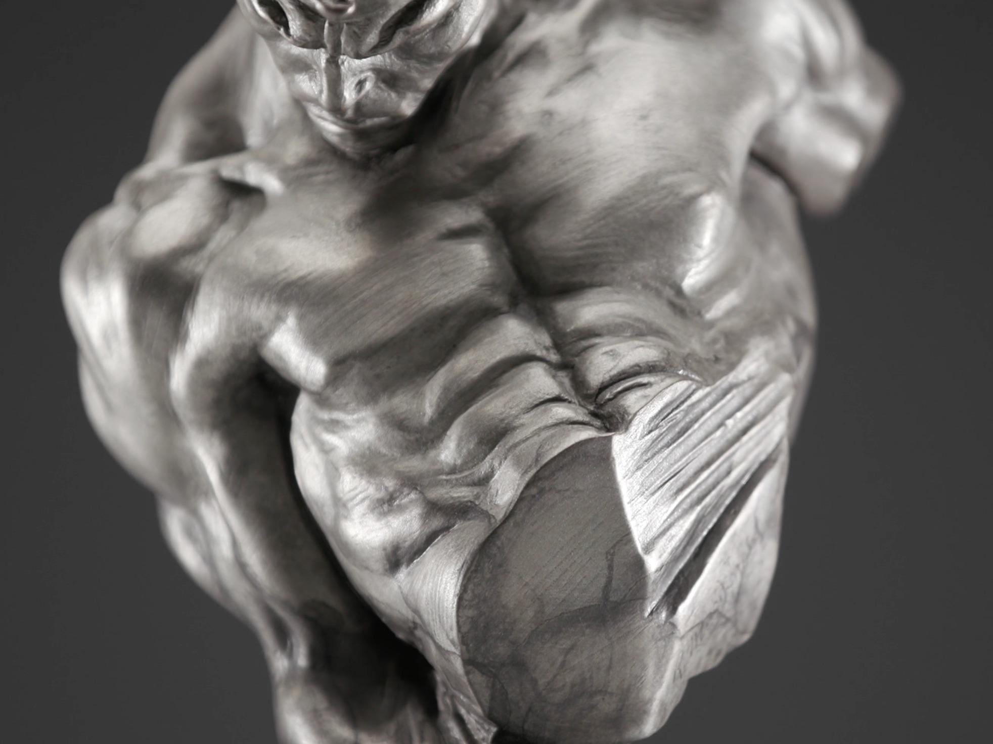Created by artist Richard MacDonald for the 1996 Atlanta Summer Olympics, Flair Across America celebrates the triumph of the human spirit and the idealization of the human form. While its message is universal, Flair Across America also embodies the