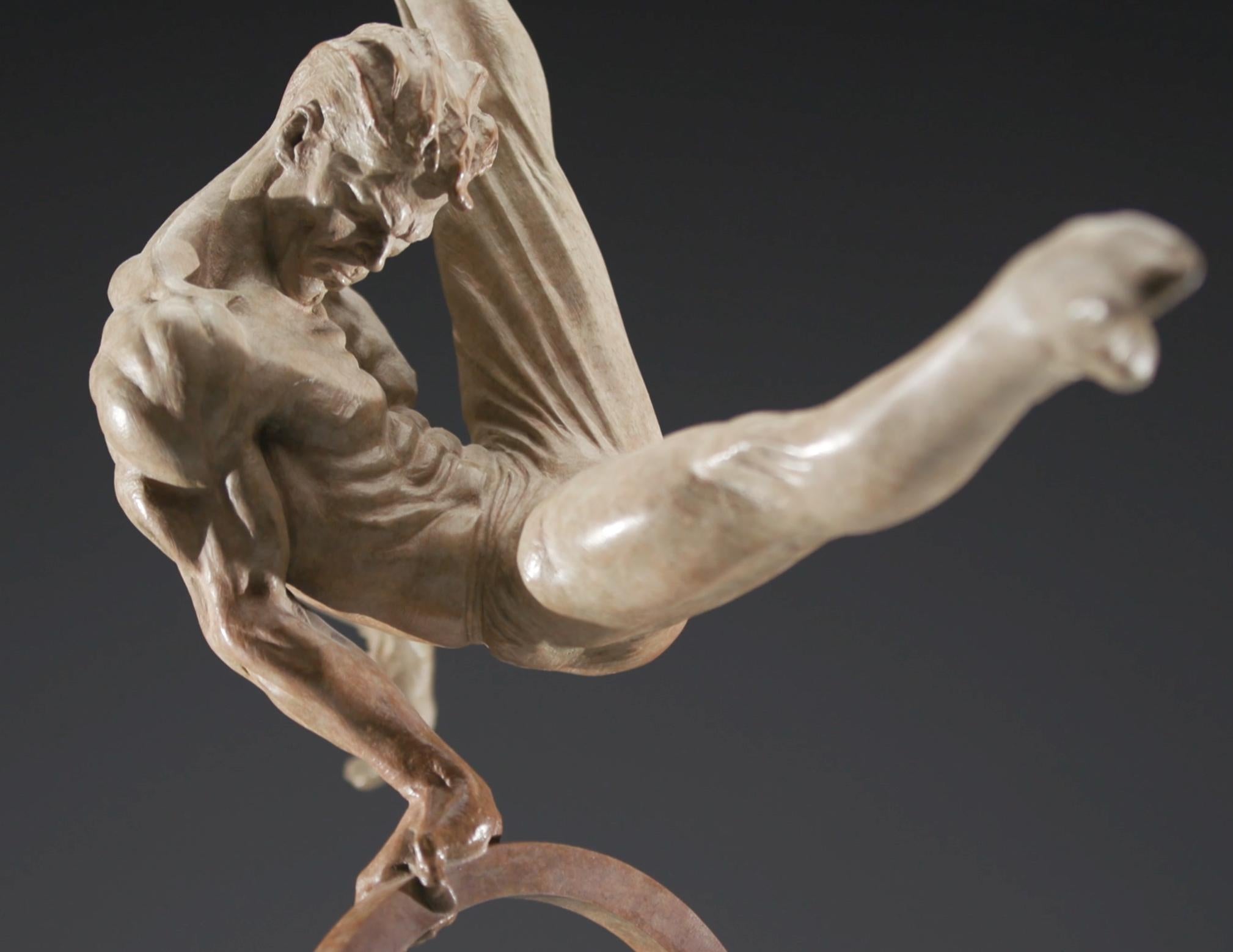 Gymnast, Eighth Life - Sculpture by Richard MacDonald