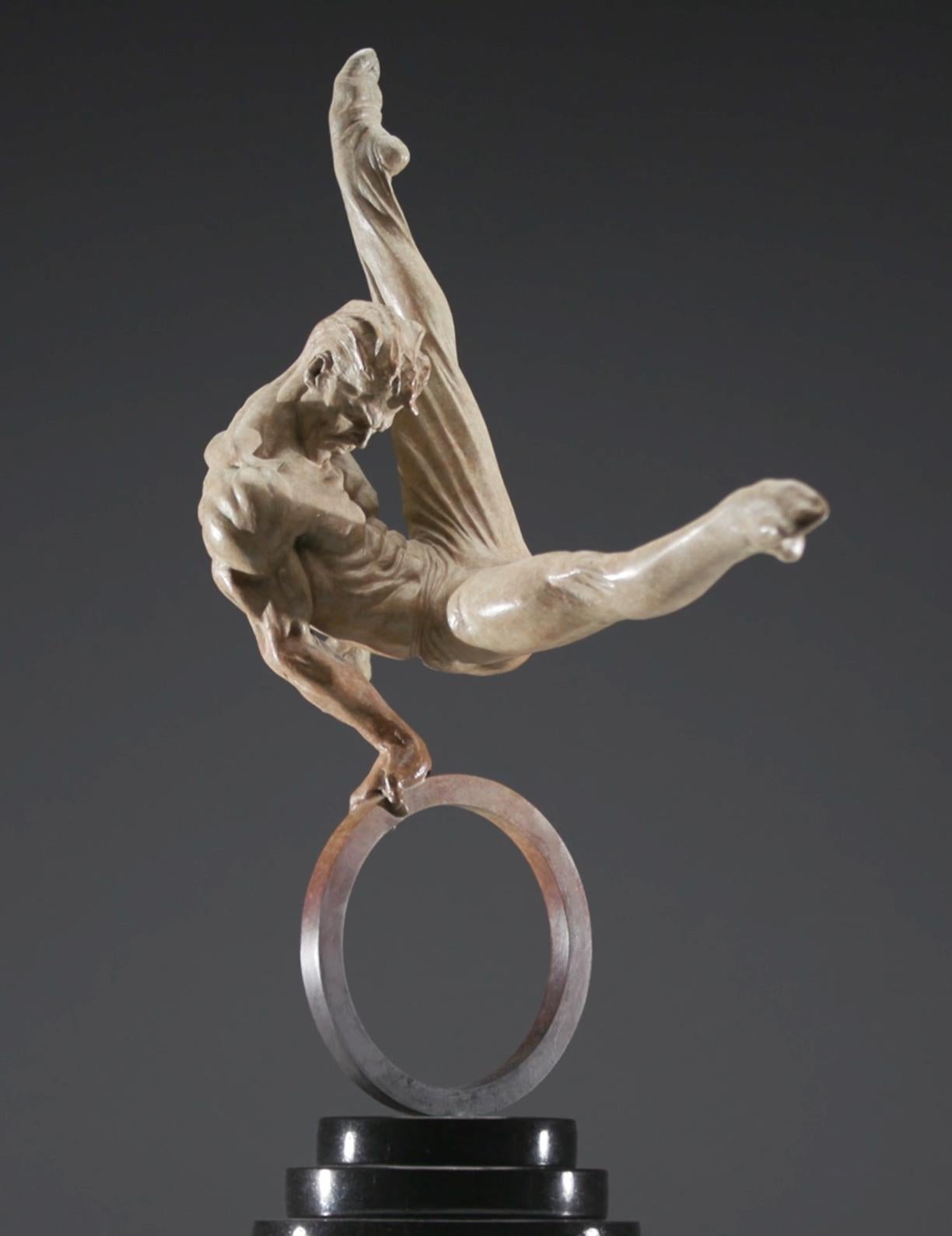 Richard MacDonald Figurative Sculpture - Gymnast, Eighth Life