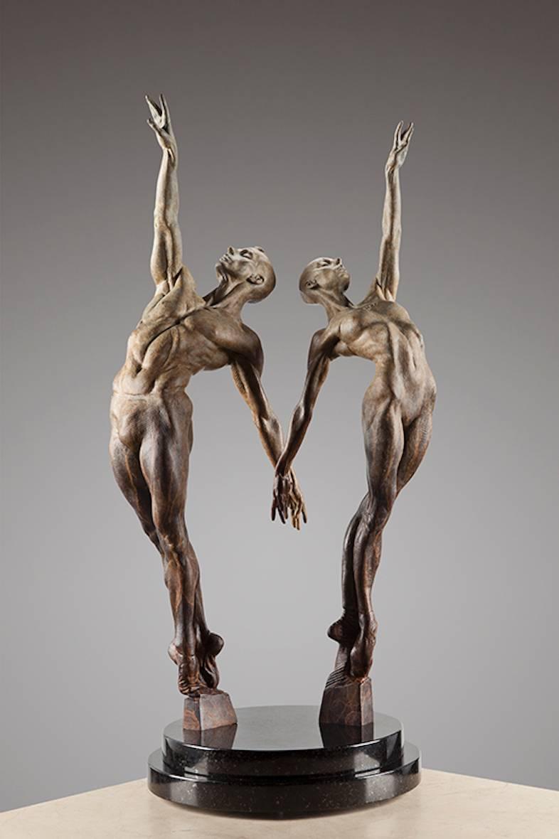 Richard MacDonald Figurative Sculpture – Inspiratio, Atelier