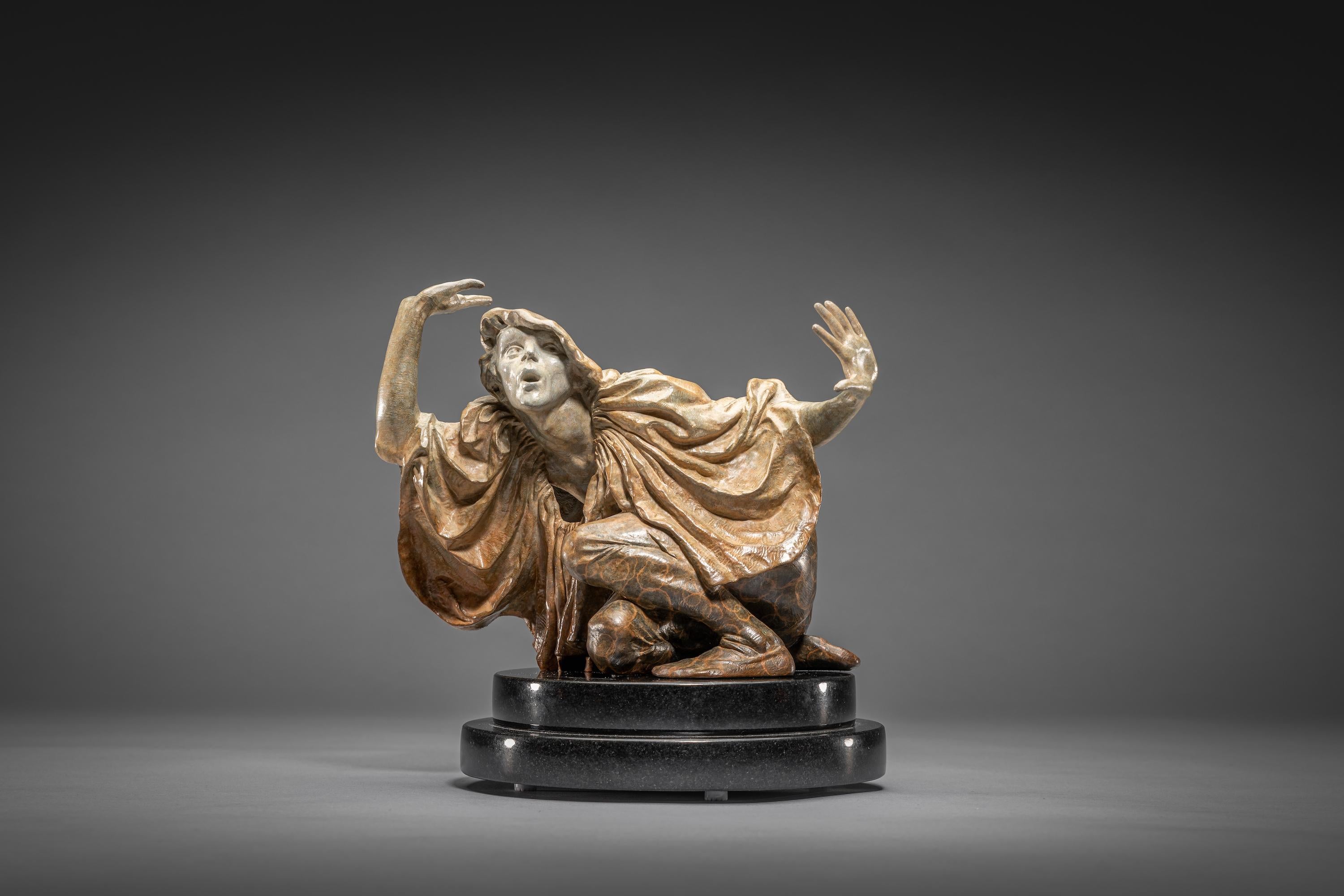 Figurative Sculpture de Richard MacDonald - Jacques, Atelier A