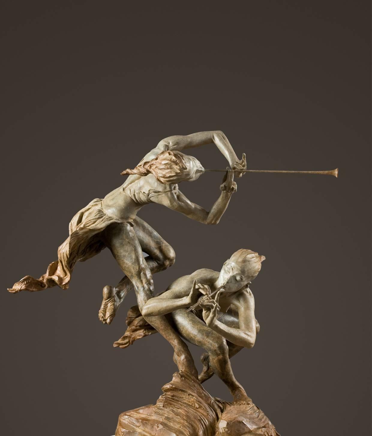 Joie de Femme, Atelier A - Sculpture di Richard MacDonald