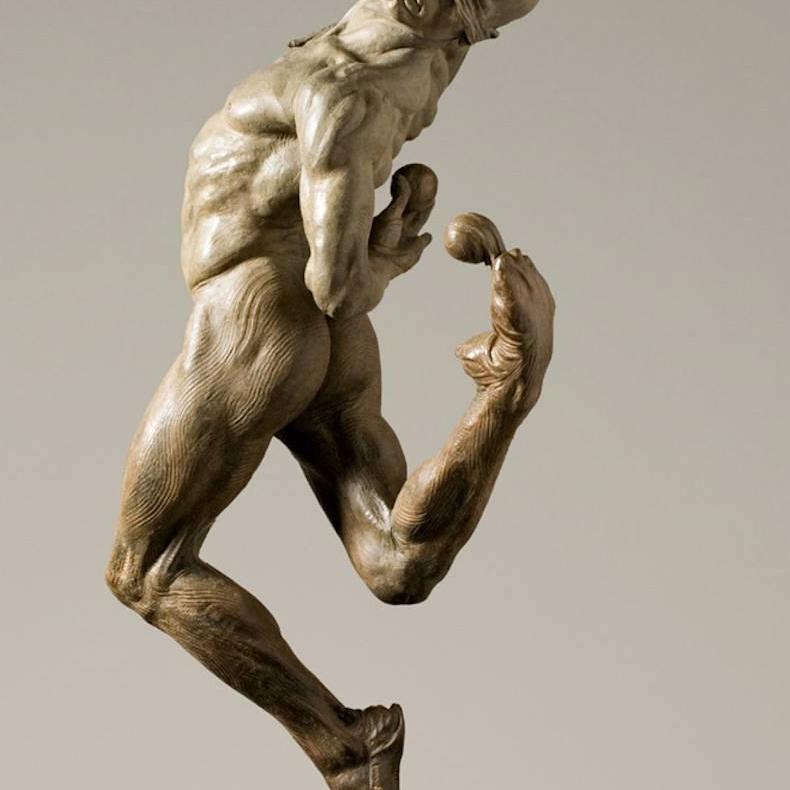 Leap of Faith, Atelier - Contemporain Sculpture par Richard MacDonald