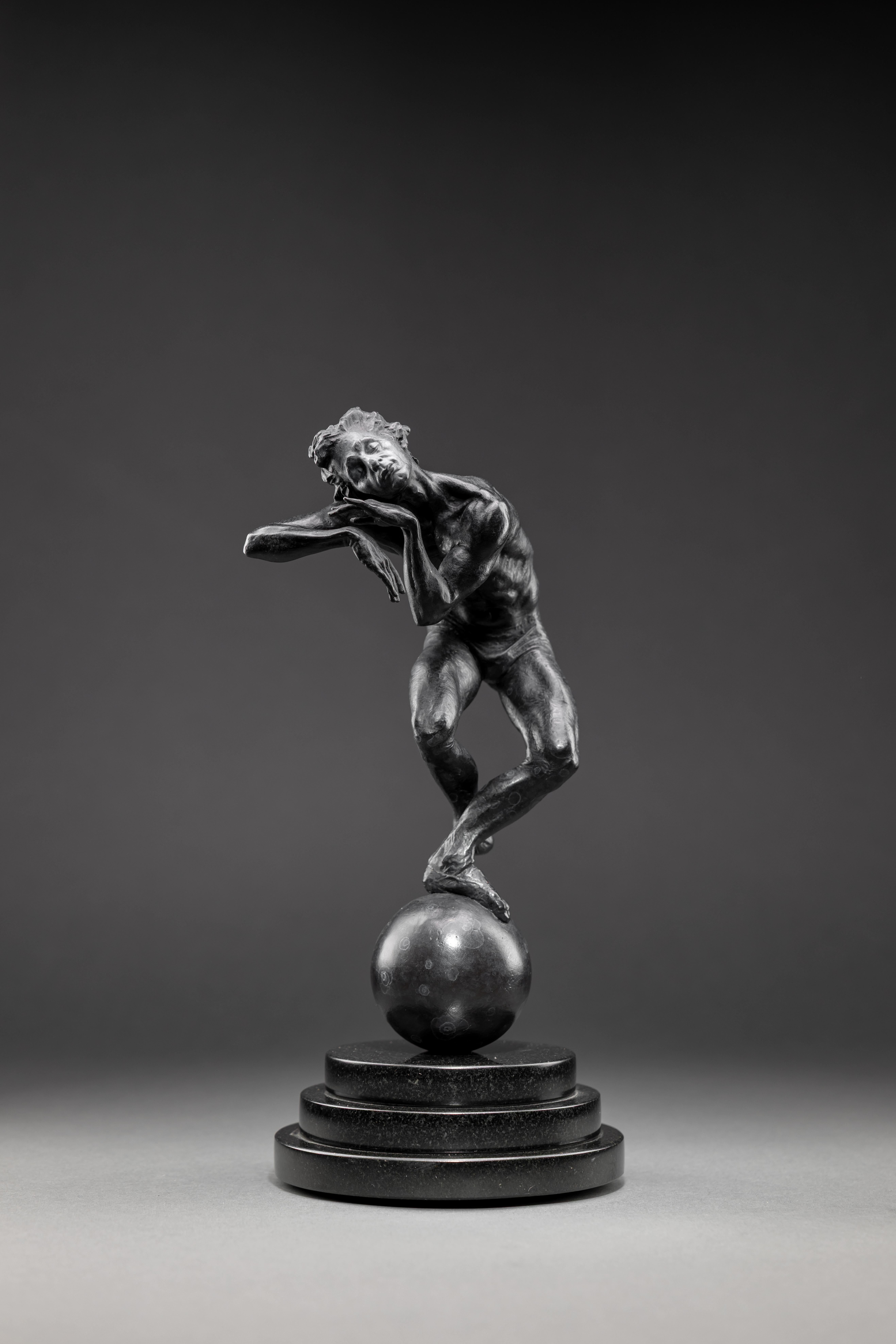 Richard MacDonald Figurative Sculpture - Midnight Atelier, Bronze Sculpture - Contemporary 21st Century Art