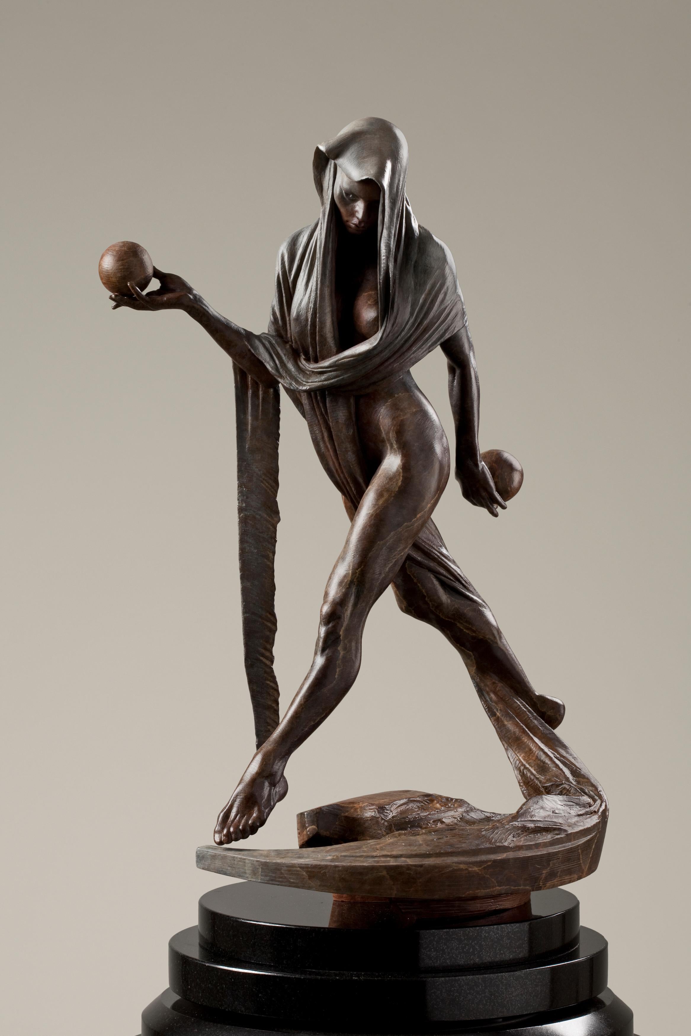 Nightfall, Contemporary Bronze Sculpture, Signed, 21st Century