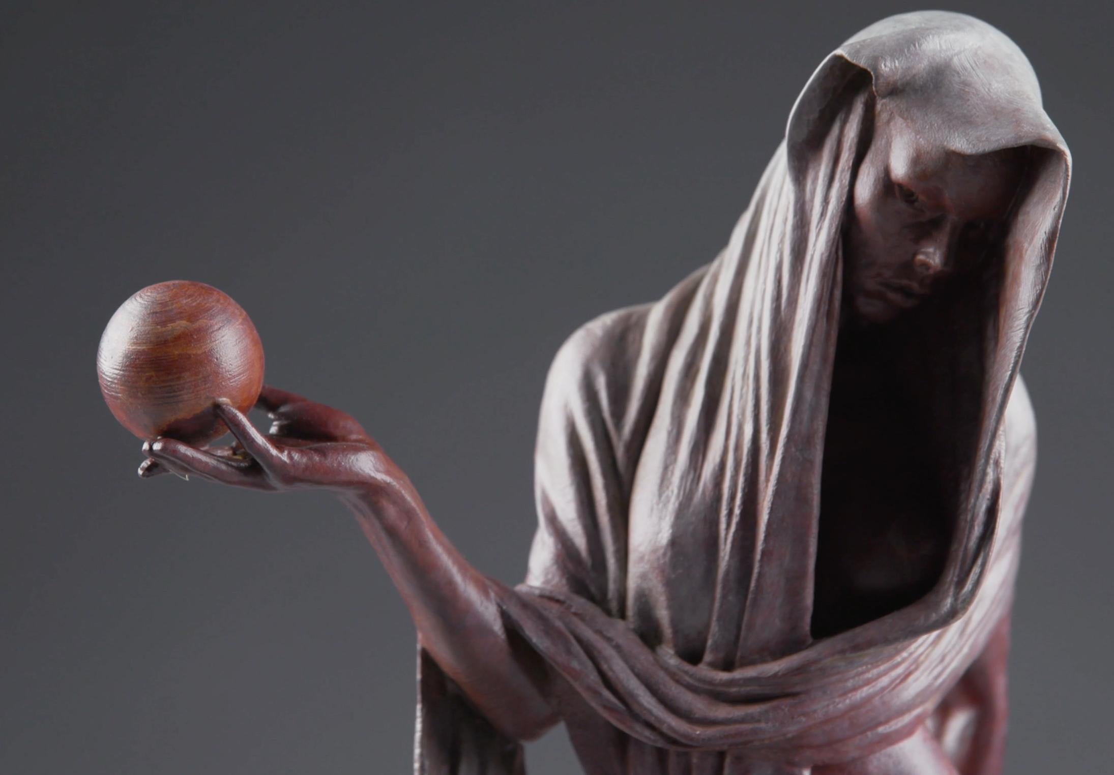 Nightfall Red, Atelier - Contemporary Sculpture by Richard MacDonald