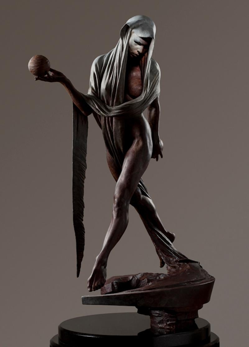 Nachtfall Third Life (Zeitgenössisch), Sculpture, von Richard MacDonald
