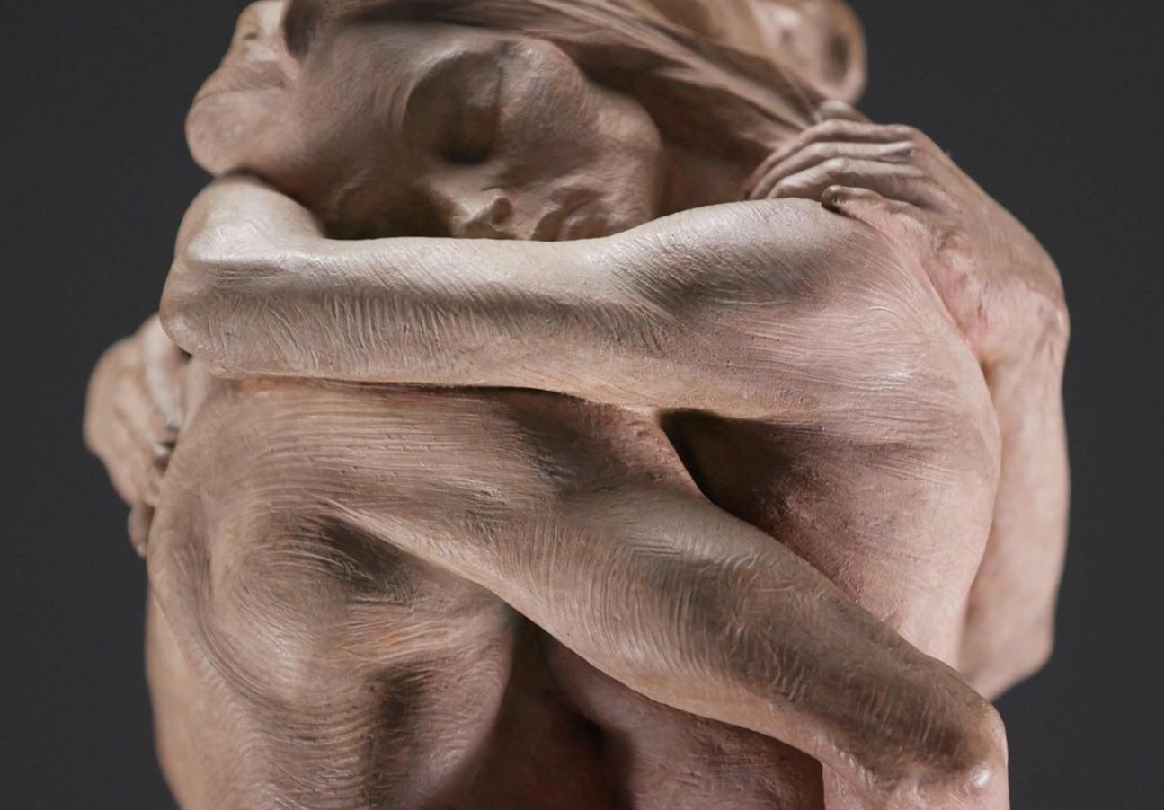 Richard MacDonald has always been intrigued by opposites and he has the range to be able to create both sculptures of delicate, archetypal femininity and powerful, athletic masculinity. In 