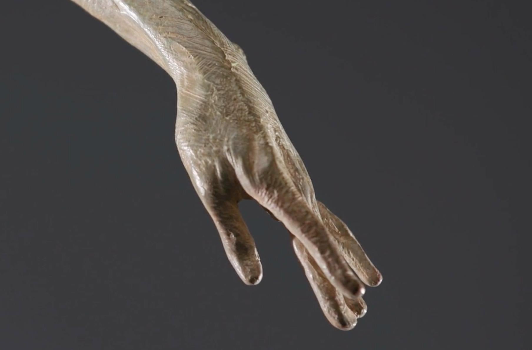 Penche Monet, Atelier - American Realist Sculpture by Richard MacDonald