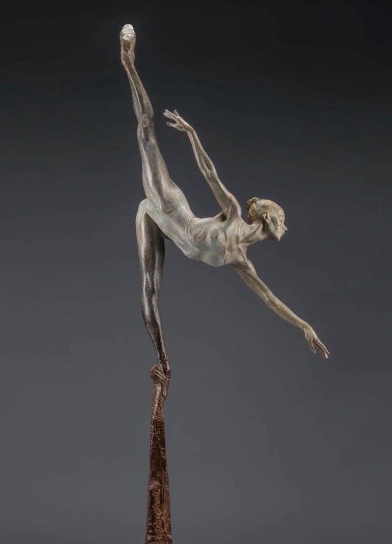 Richard MacDonald Figurative Sculpture - Penche Monet, Atelier