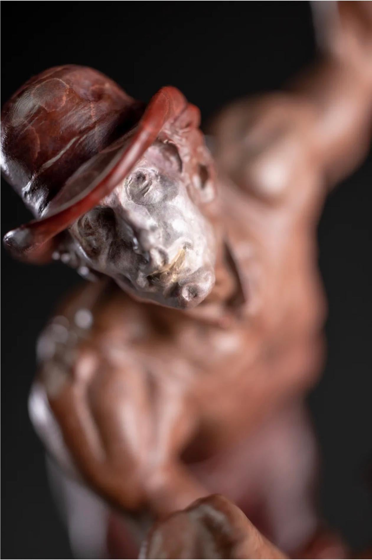 Continuando con el espíritu de sus mimos clásicos, la última obra de Richard MacDonald titulada 
