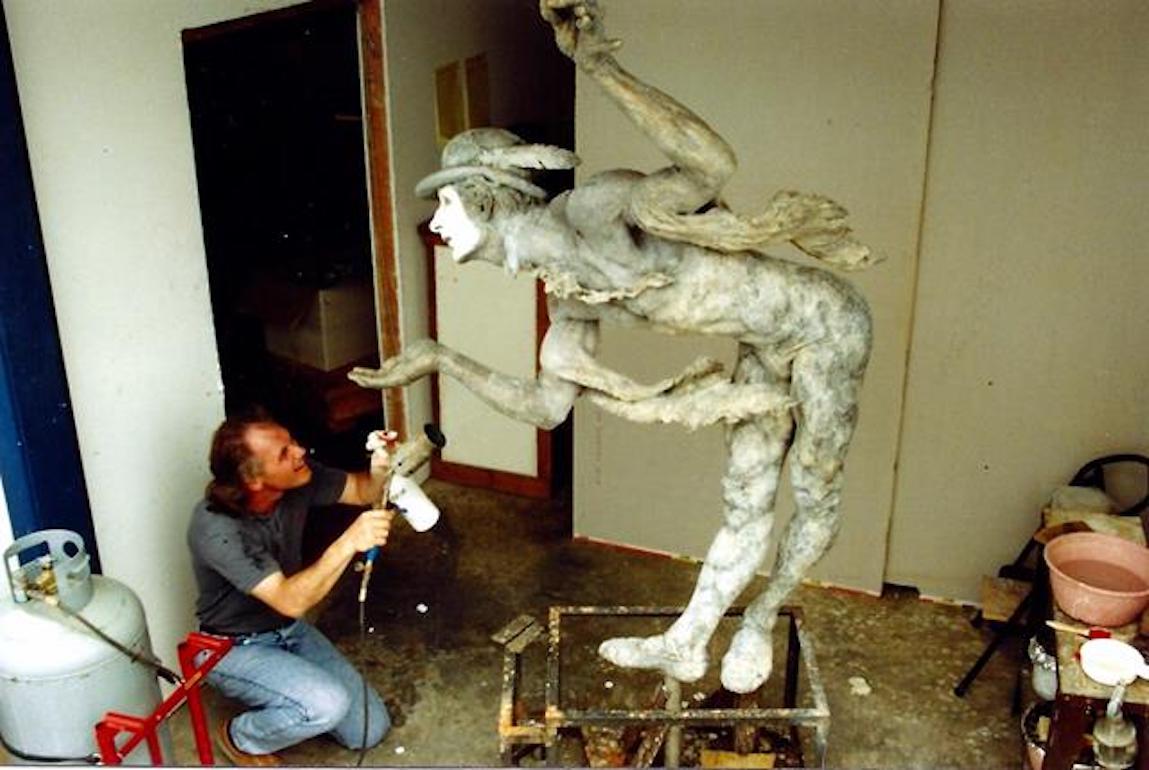 Rain, Heroic - Contemporary Sculpture by Richard MacDonald