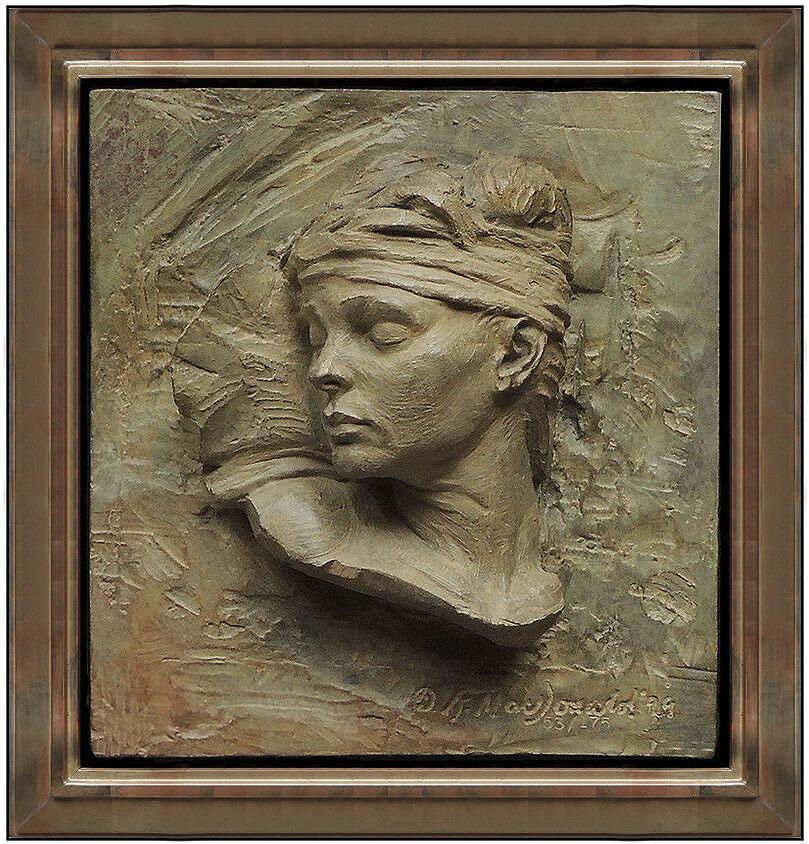 Richard MacDonald Authentic Bronze Relief Sculpture "Nureyev Bust (Relief)", Professionally Custom Framed and listed with the Submit Best Offer option

Accepting Offers Now:  Here we have something that is very rare to find (only a 175 pieces in the