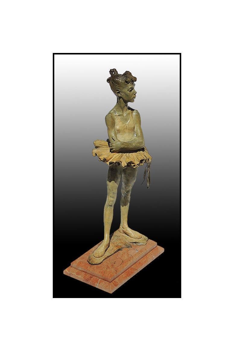 Richard MacDonald Bronze Sculpture Ballet Artwork Signed First Ribbons Statue For Sale 1