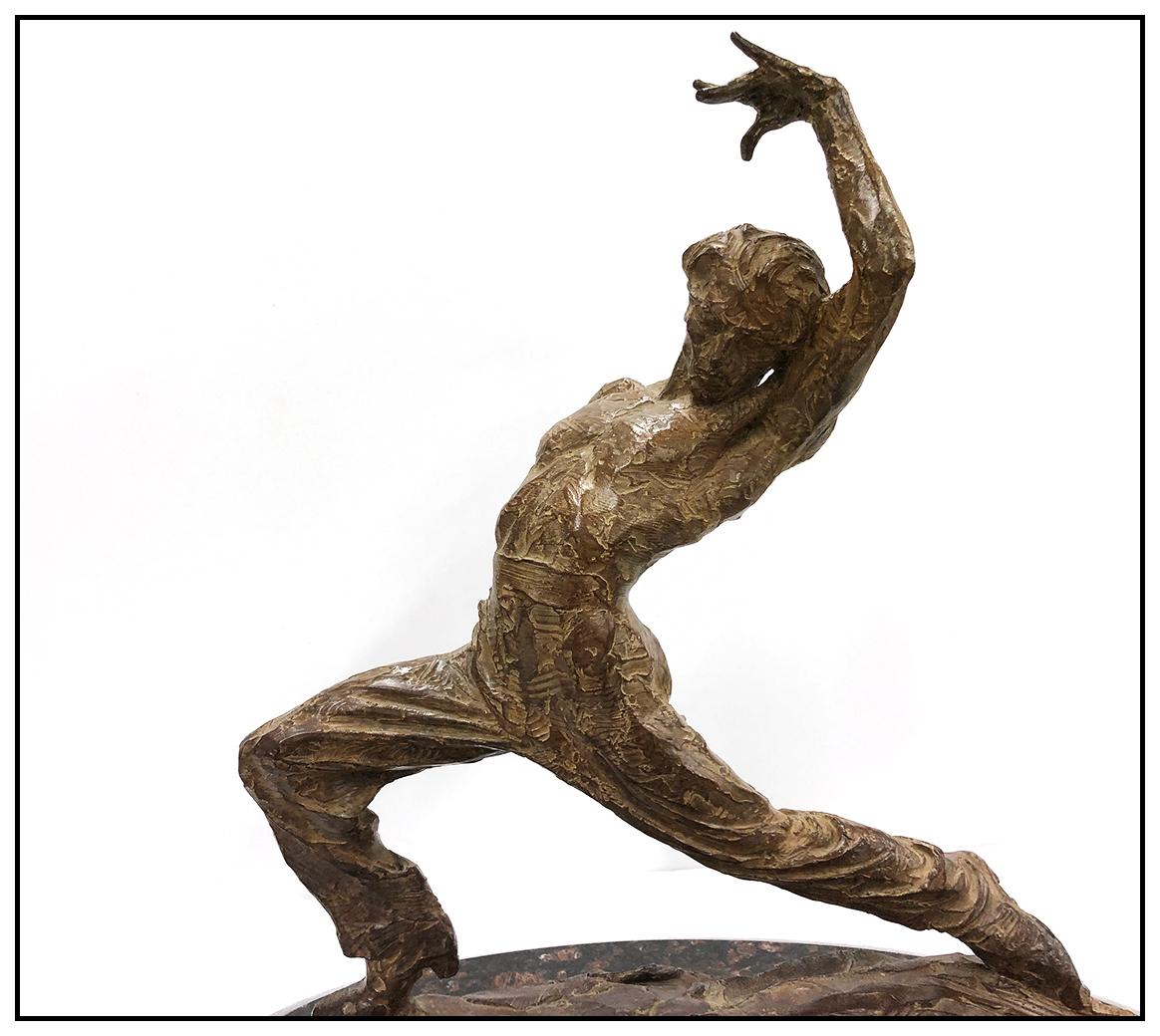 Richard MacDonald Bronze Sculpture Braceo Flamenco Signed Music Ballet Dance Art For Sale 2