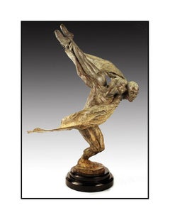 Richard MacDonald Doves Original Bronze Sculpture Signed Circue du Soleil Art