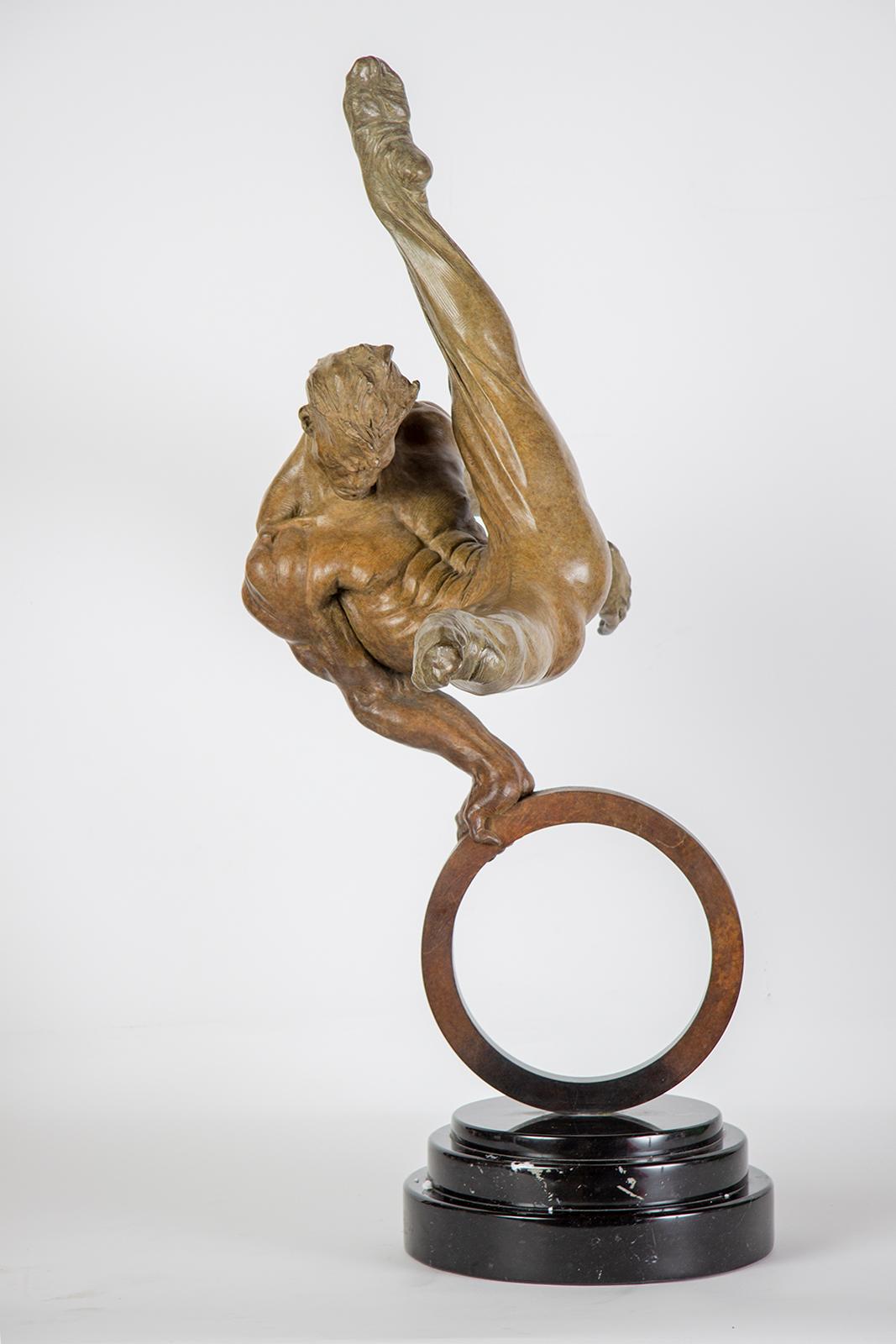 Richard MacDonald Gymnast Flair 1/3 life Fine Art Sculpture Icon For Sale 5