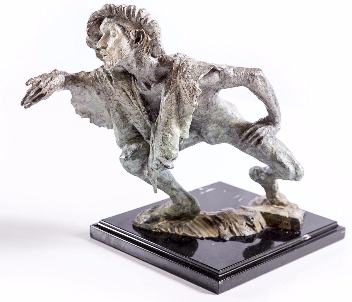 Richard Macdonald La Fuite du Temps Bronze Sculpture Signed Limited Ed.  For Sale 8
