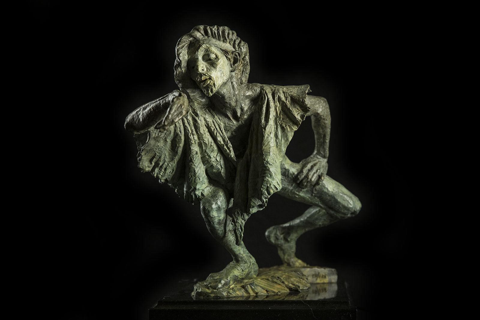 Sold Out Edition.  First to meet our bottom line by submitting their best offer will take this beautiful piece home.

Richard Macdonald - La Fuite du Temps
Catalog: Mime
Retail: $20,000 
Bronze, dated 1990
Edition xx/175
Signed and signed on the