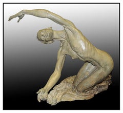Richard MacDonald Original Bronze Sculpture Signed Female Dawn Awakening Art SBO