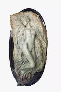 Vintage Richard MacDonald Reclining Nude large 100lb Bronze sculpture Signed